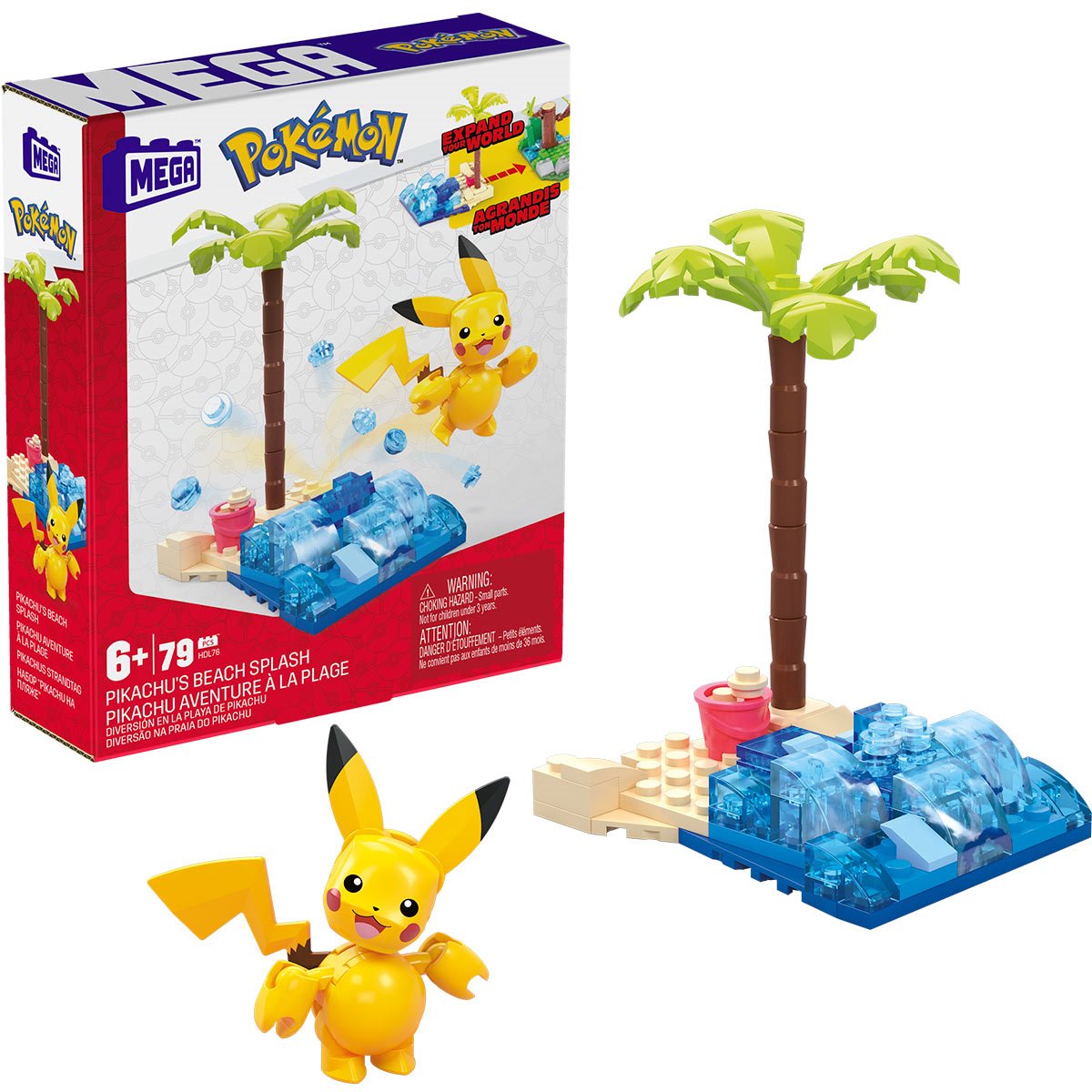 MEGA Pokémon Pikachu's Beach Splash