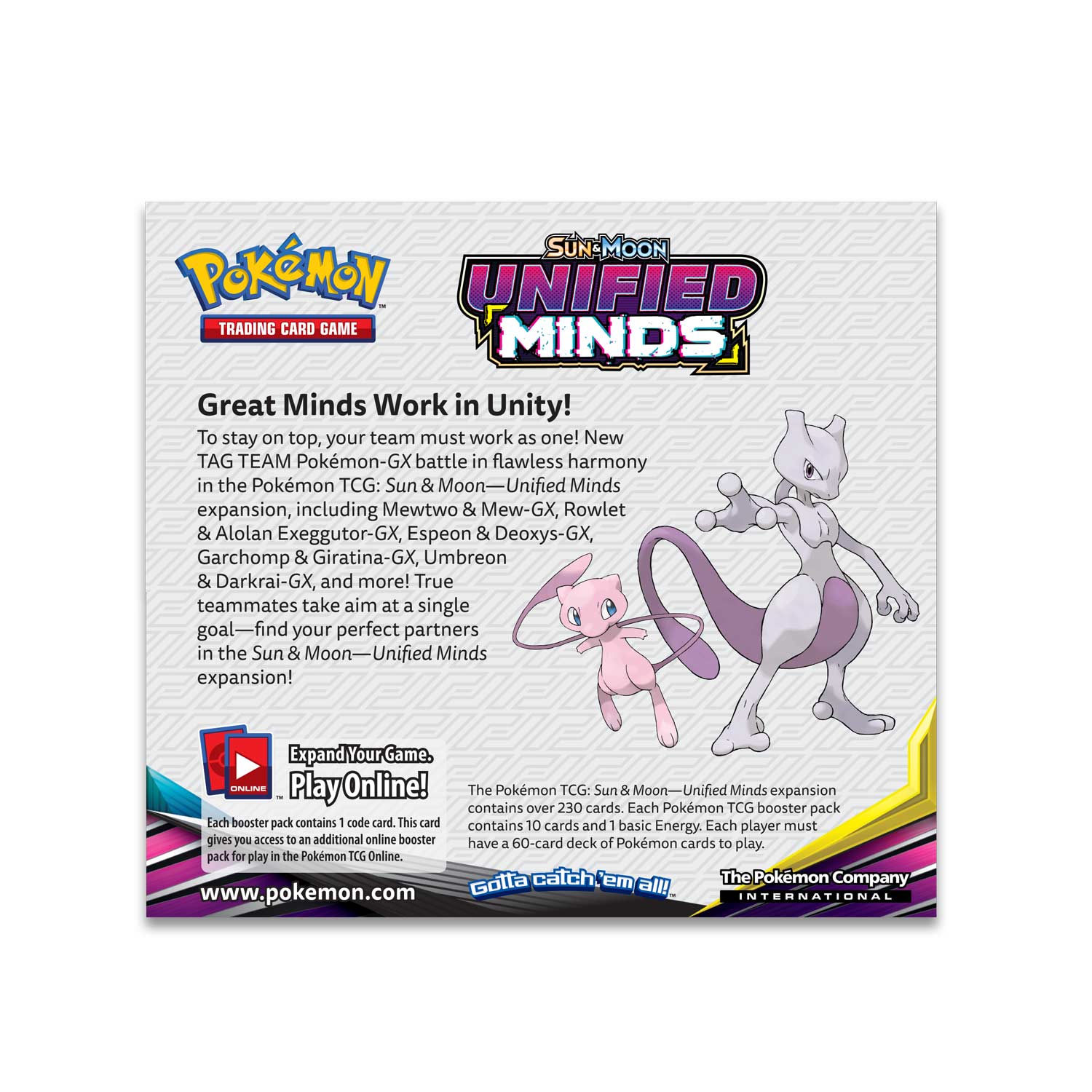Sun & Moon: Unified Minds - Booster Box