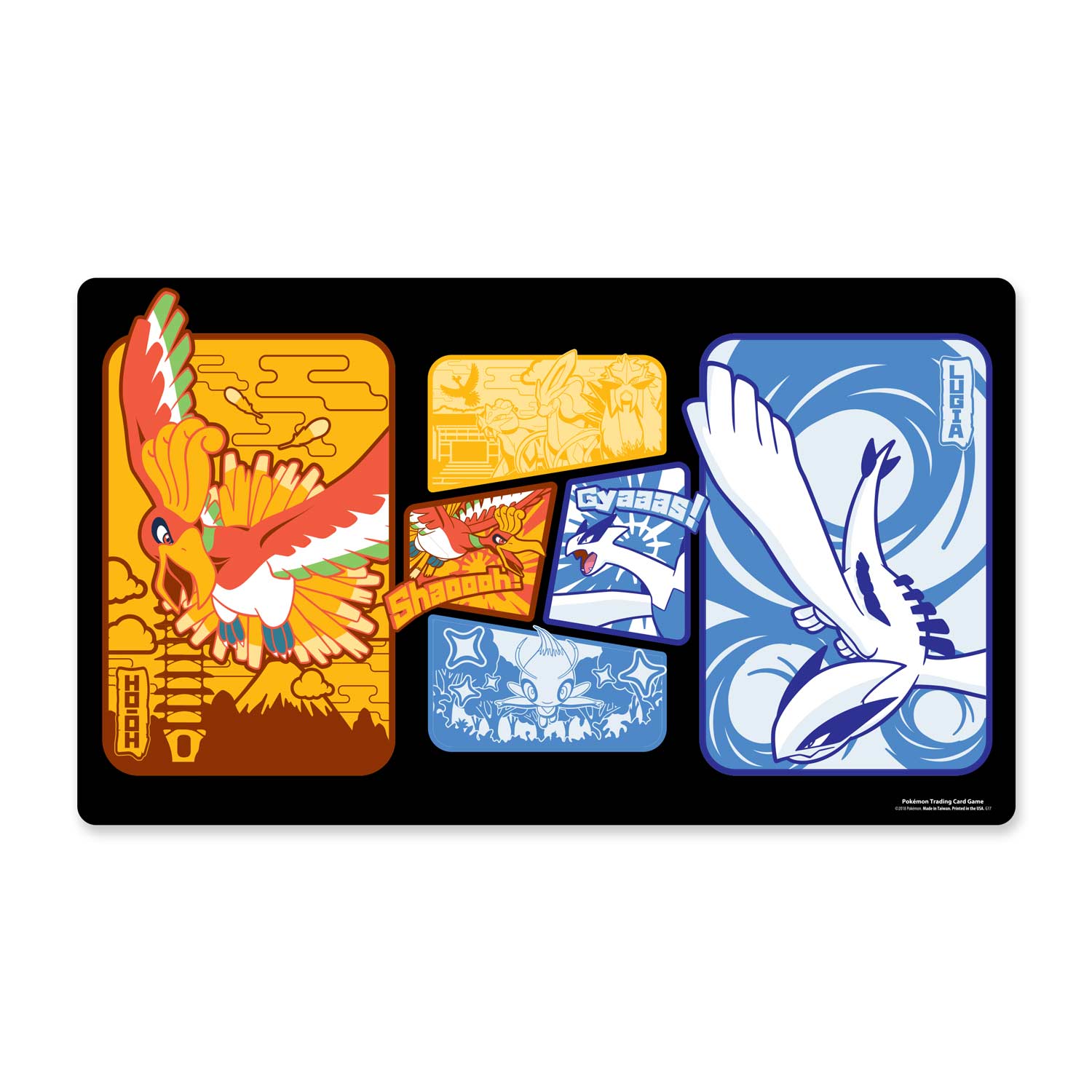 Playmat - Ho-Oh and Lugia