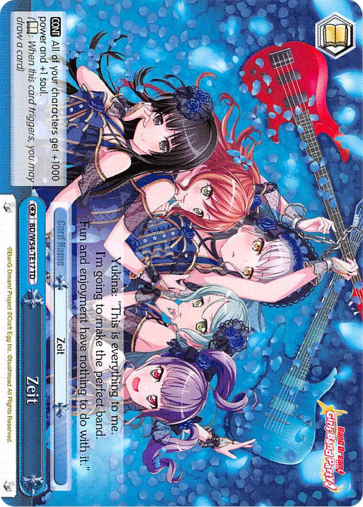 Zeit (BD/W54-TE17 TD) - BanG Dream! Girls Band Party!