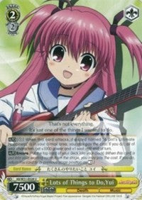 Lots of Things to Do, Yui (AB/W31-E028 U) - Angel Beats! Re:Edit