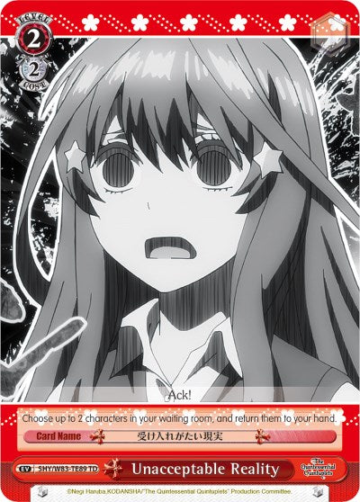 Unacceptable Reality (5HY/W83-TE89 TD) - The Quintessential Quintuplets
