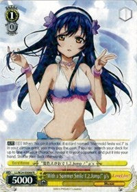 "With a Summer Smile 1,2,Jump!" u's (D) (LL/W24-E006d R) - Love Live!