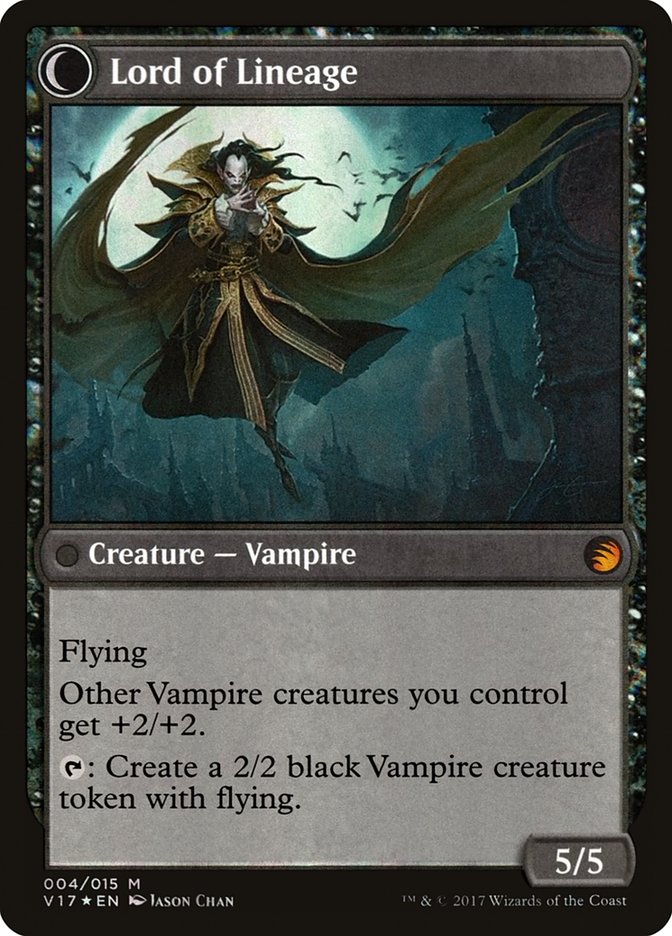 Bloodline Keeper // Lord of Lineage (V17-004) - From the Vault: Transform: (Double Faced Transform) Foil