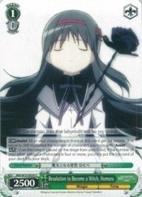 Resolution to Become a Witch, Homura (MM/W35-E039 U) - Puella Magi Madoka Magica the Movie -Rebellion-
