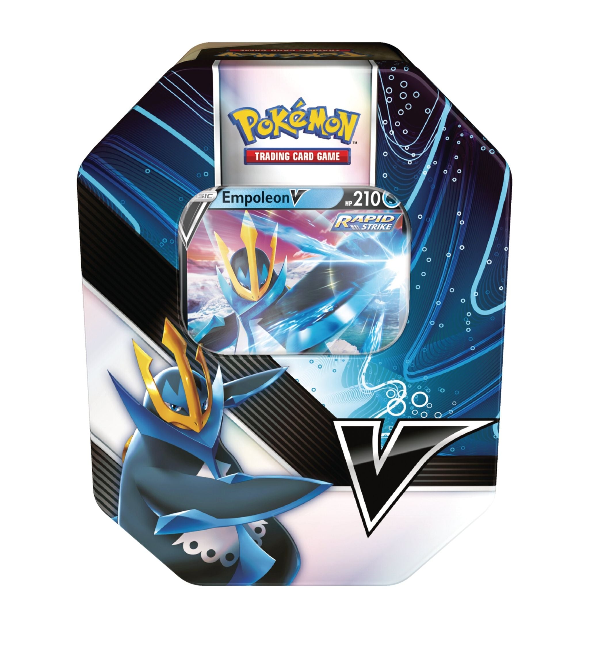 Sword & Shield: Battle Styles - V Strikers Tin (Empoleon V) (Internati Sword & Shield: Battle Styles - V Strikers Tin (Empoleon V) (Internati