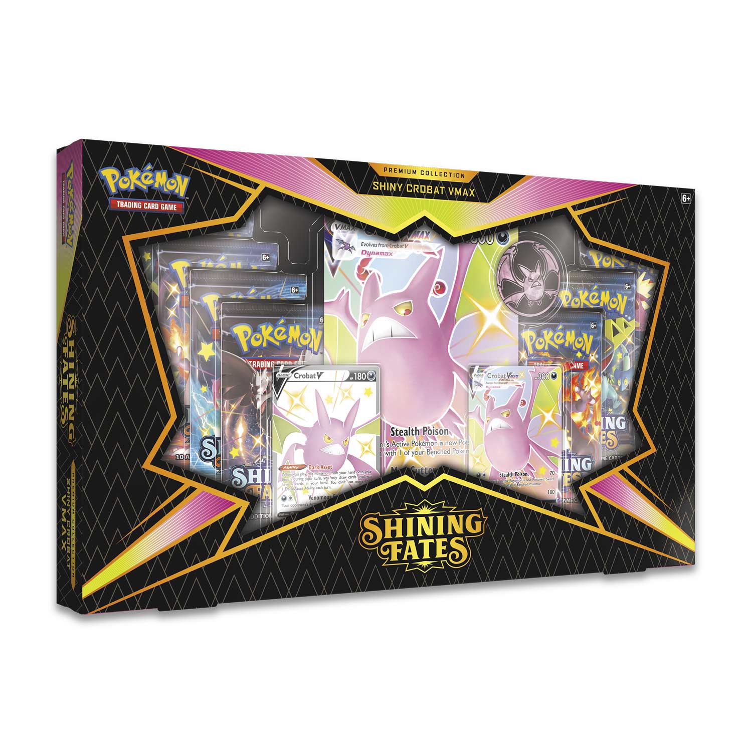 Shining Fates - Premium Collection (Shiny Crobat VMAX) (Scratch & Dent)