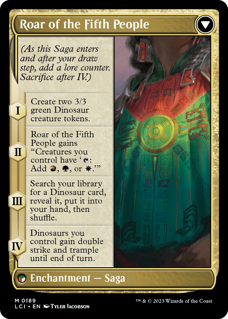 Huatli, Poet of Unity // Roar of the Fifth People (PRE-189) - The Lost Caverns of Ixalan Promos Foil