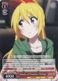Words of Promise, Chitoge (NK/W30-E060 U) - NISEKOI -False Love-