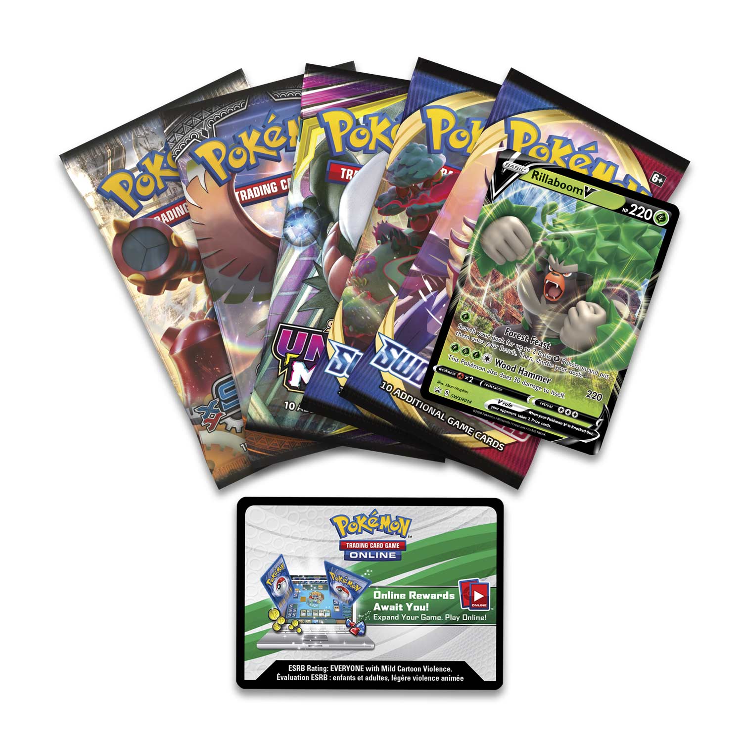 Sword & Shield - Galar Partners Collector's Tin (Rillaboom V)