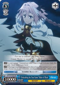 "Unleashing the True Name" Rider of Black (APO/S53-E065 RR) - Fate/Apocrypha