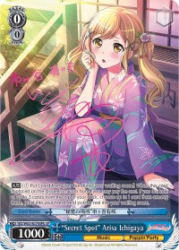 "Secret Spot" Arisa Ichigawa (SP) (B) (BD/W63-E074SPb SP) - BanG Dream! Girls Band Party! Vol.2