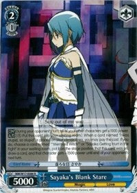 Sayaka's Blank Stare (MM/W17-E086 R) - Puella Magi Madoka Magica