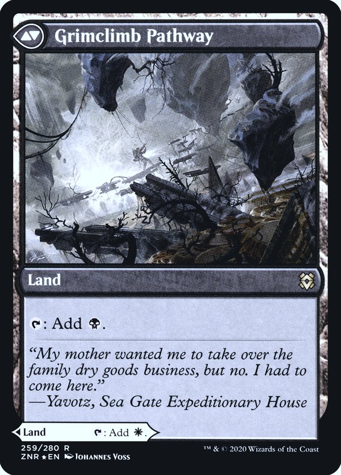 Brightclimb Pathway // Grimclimb Pathway (PRE-259S) - Zendikar Rising Promos Foil