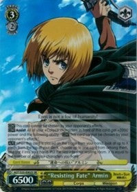 "Resisting Fate" Armin (SR) (AOT/S35-E002S SR) - Attack on Titan