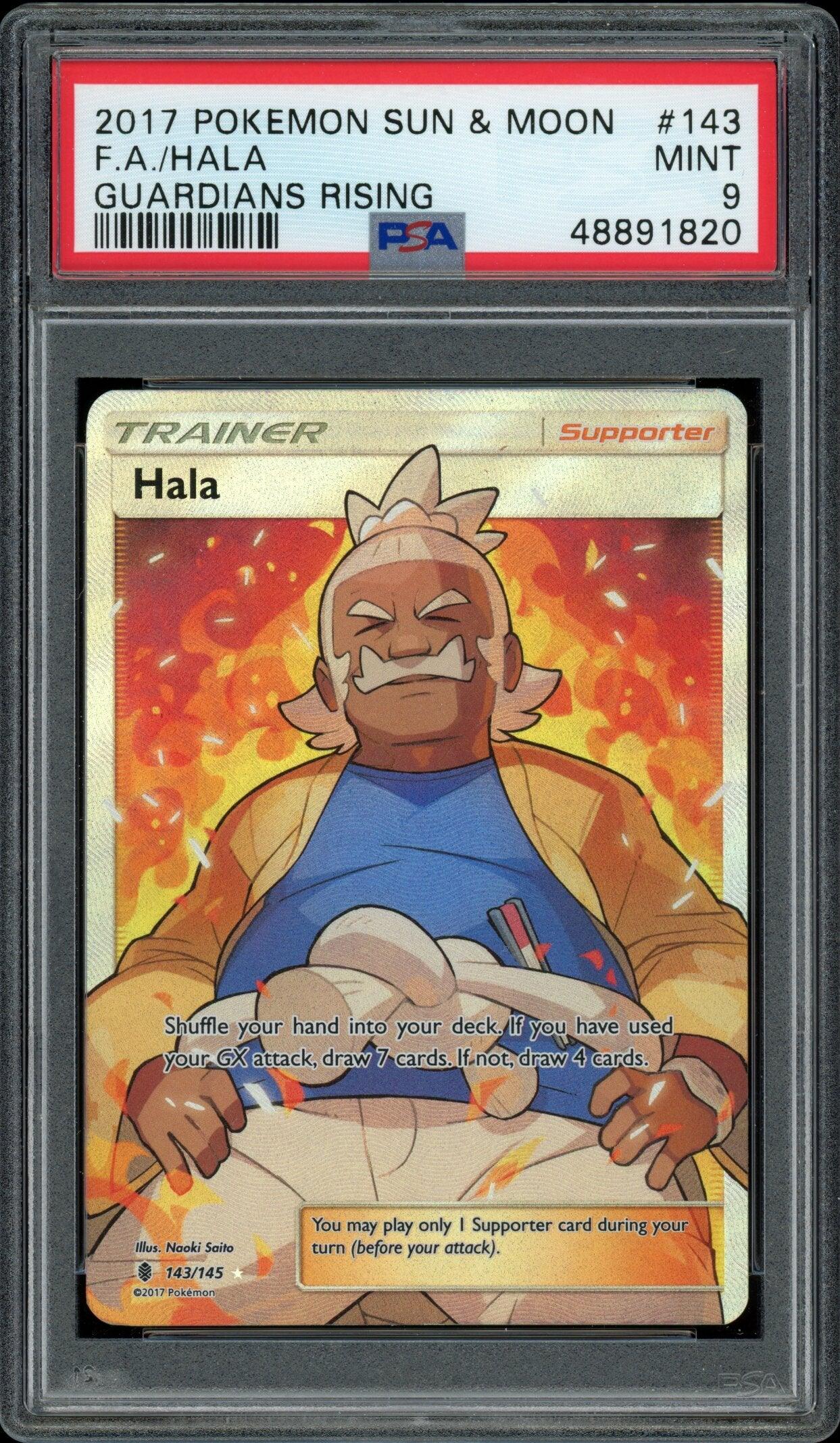 Guardians Rising Hala 143/145 PSA 9