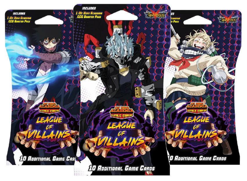 My Hero Academia: League of Villains Sleeved Booster Pack My Hero Academia: League of Villains Sleeved Booster Pack