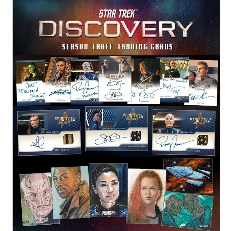 2022 Rittenhouse: Star Trek Discovery Season 3 Hobby Box