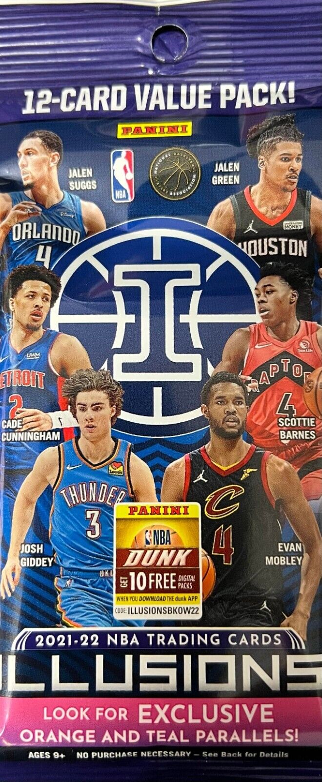 2022 Panini NBA Illusions Basketball Value Pack