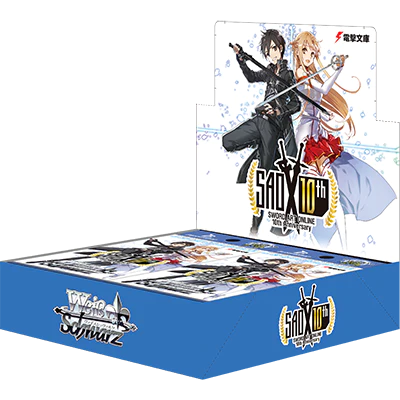 Booster Pack Animation Sword Art Online 10th Anniversary ｜ Weiß Schwarz