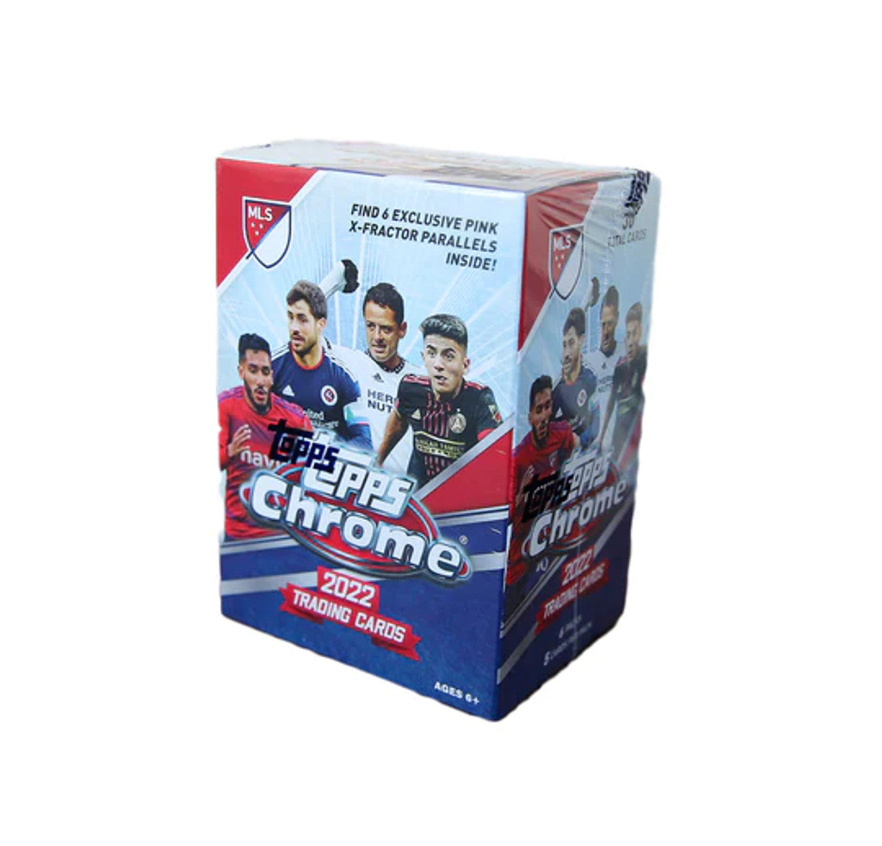 2022 Topps Chrome MLS Major League Soccer 6-Pack Blaster Box