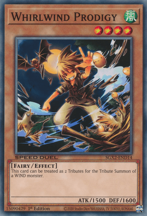 Whirlwind Prodigy [SGX2-END14] Common - Josh's Cards