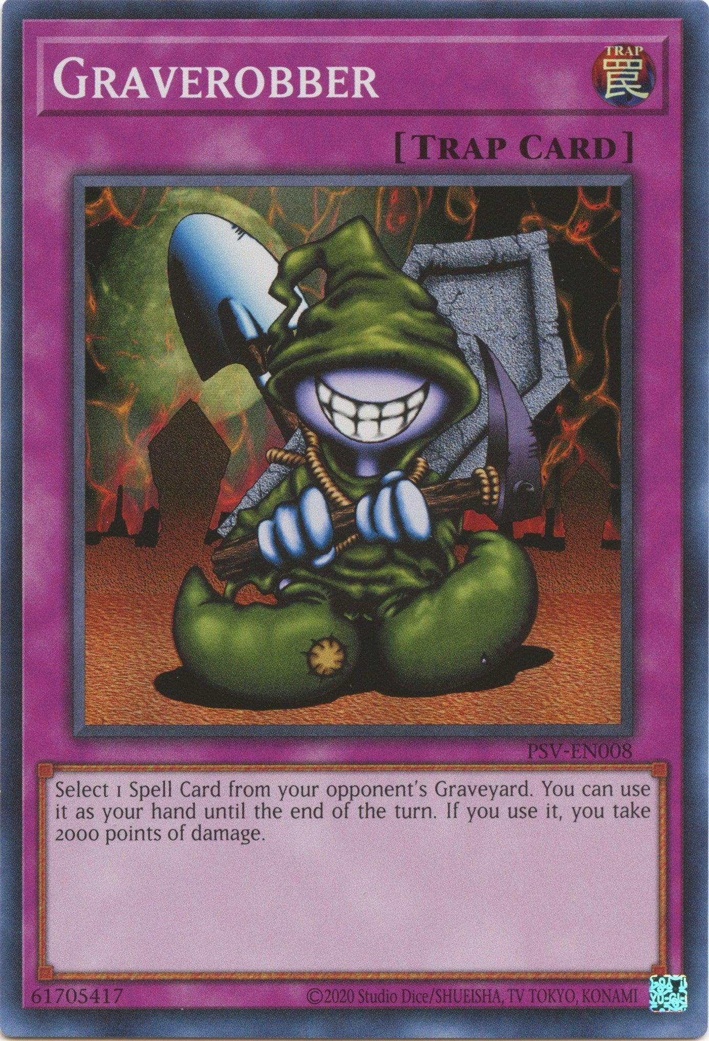 Graverobber (25th Anniversary) [PSV-EN008] Super Rare - Josh's Cards