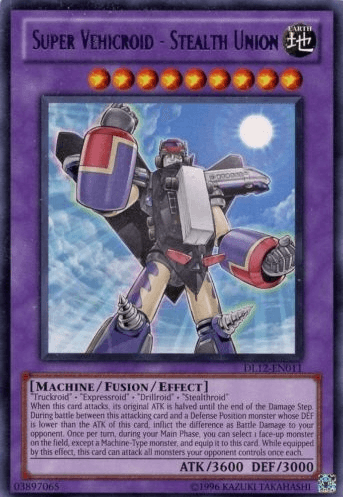 Super Vehicroid - Stealth Union (Purple) [DL12-EN011] Rare - Josh's Cards