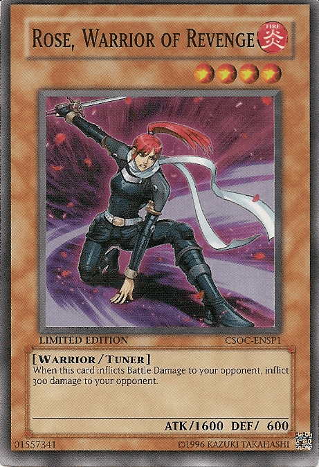 Rose, Warrior of Revenge [CSOC-ENSP1] Super Rare - Josh's Cards