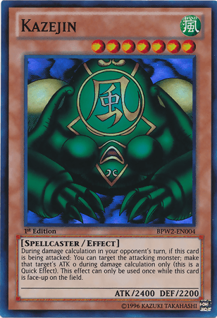 Kazejin [BPW2-EN004] Super Rare - Josh's Cards