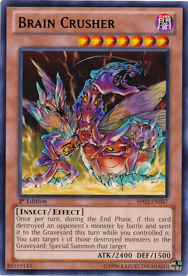 Brain Crusher [BP02-EN047] Mosaic Rare - Josh's Cards