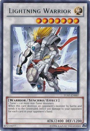 Lightning Warrior [TU07-EN007] Rare - Josh's Cards