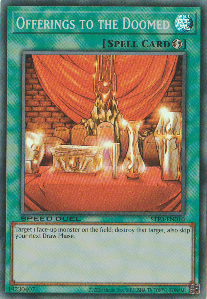 Offerings to the Doomed [STP3-EN010] Super Rare - Josh's Cards