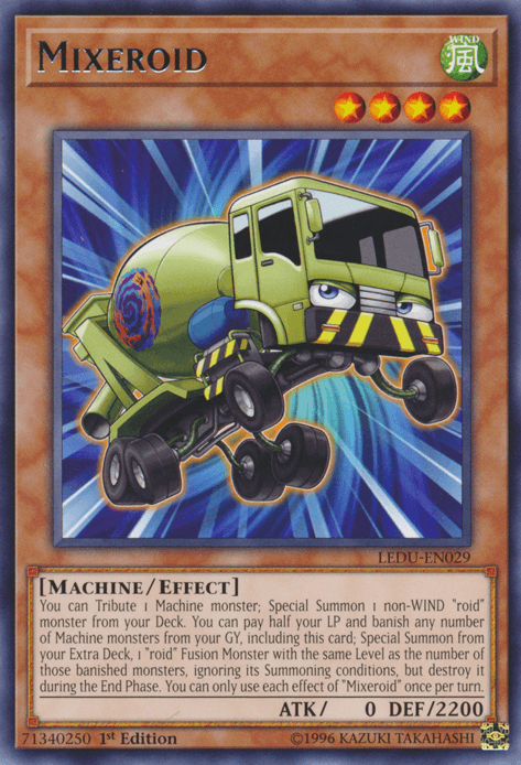 Mixeroid [LEDU-EN029] Rare - Josh's Cards