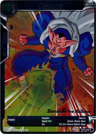 Dabura (BT6-048_PR) [Destroyer Kings Prerelease Promos] Parallel Foil
