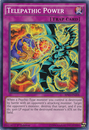 Telepathic Power [BP03-EN208] Common - Josh's Cards