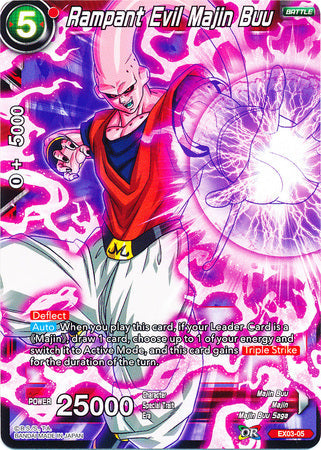 Rampant Evil Majin Buu (EX03-05) [Ultimate Box] Parallel Foil