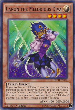 Canon the Melodious Diva [NECH-EN004] Common - Josh's Cards
