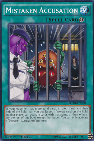 Mistaken Accusation [BOSH-EN068] Common - Josh's Cards