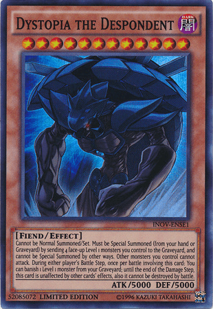 Dystopia the Despondent [INOV-ENSE1] Super Rare - Josh's Cards