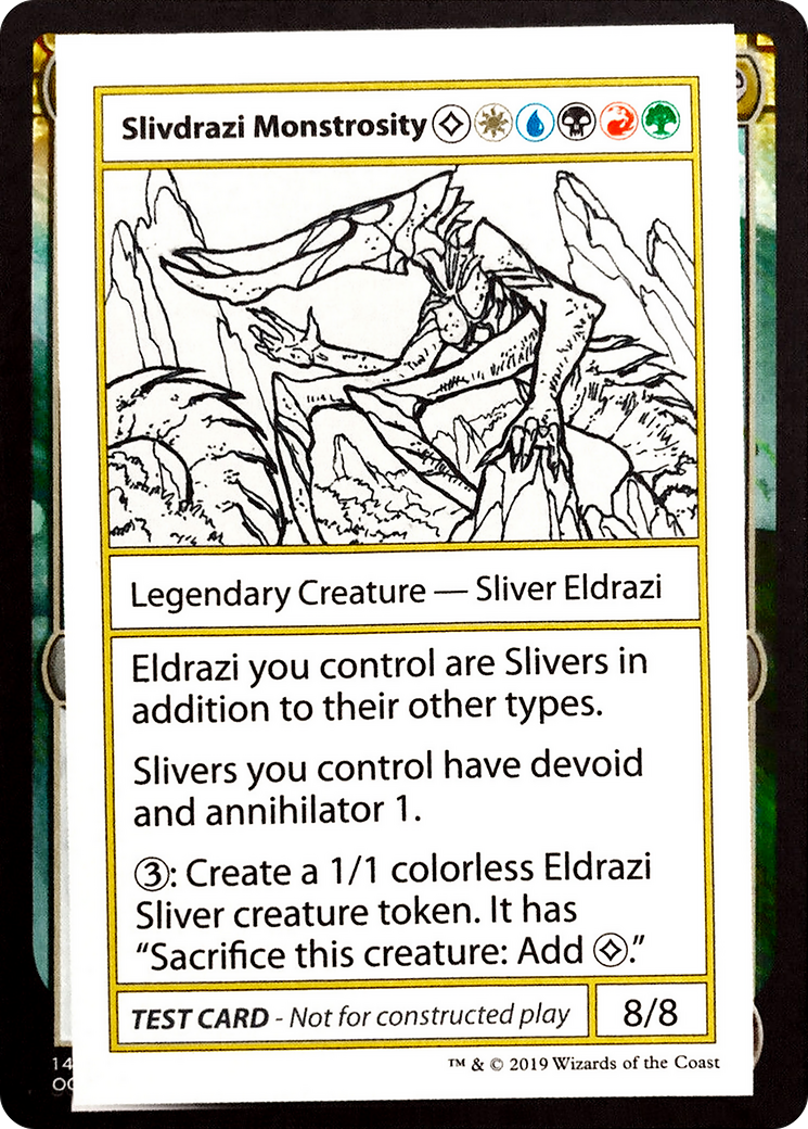 Slivdrazi Monstrosity (CMB1-102) - Mystery Booster Playtest Cards 2021