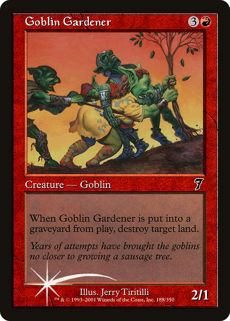 Goblin Gardener [Seventh Edition] Foil