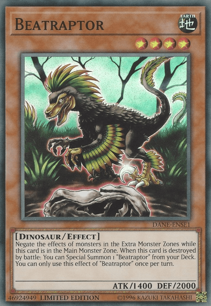 Beatraptor [DANE-ENSE1] Super Rare - Josh's Cards