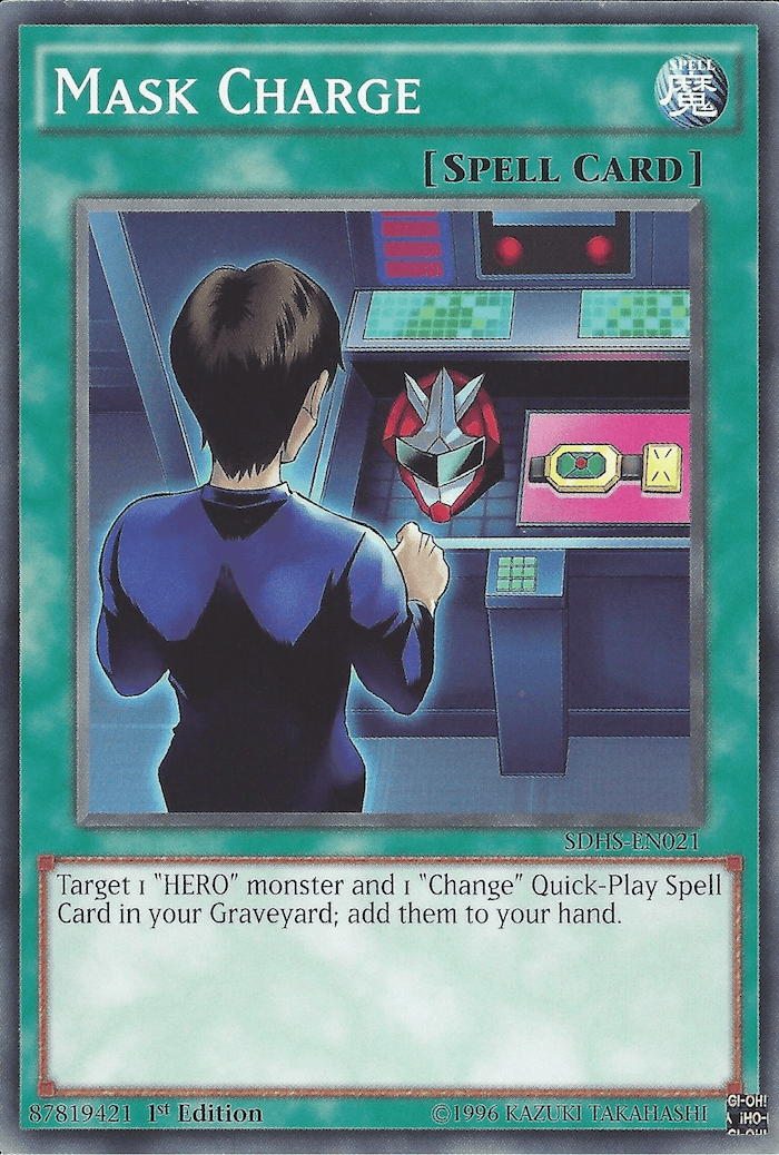 Mask Charge [SDHS-EN021] Common - Josh's Cards