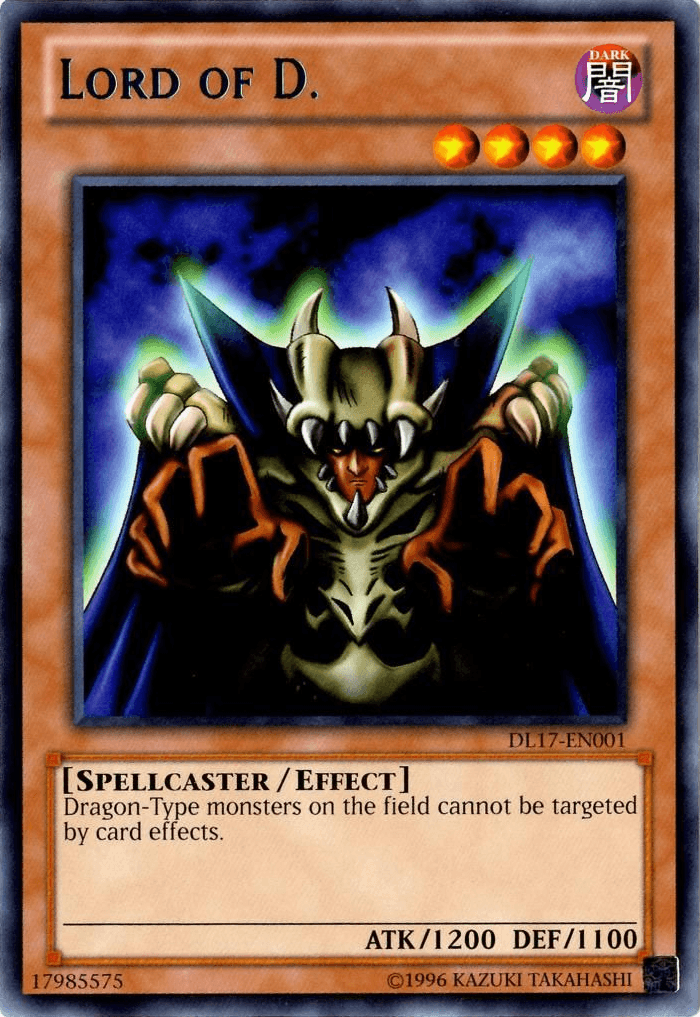 Lord of D. (Blue) [DL17-EN001] Rare - Josh's Cards