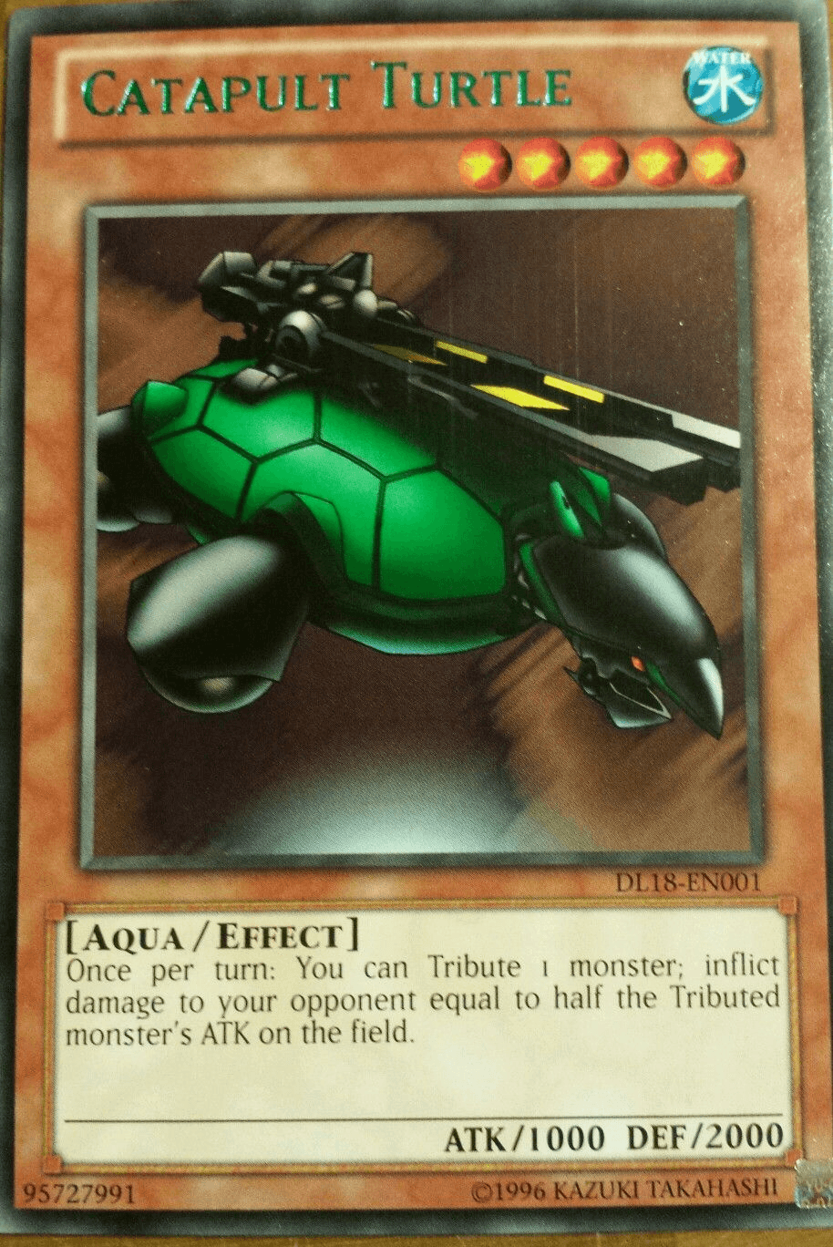 Catapult Turtle (Green) [DL18-EN001] Rare - Josh's Cards
