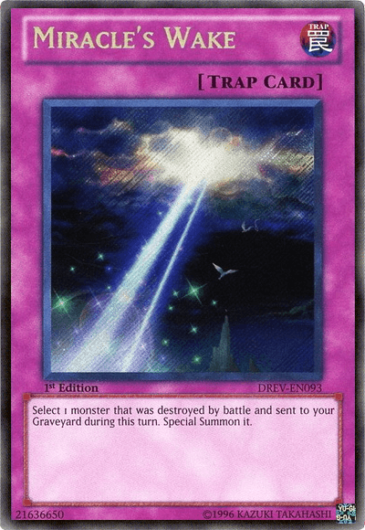 Miracle's Wake [DREV-EN093] Secret Rare - Josh's Cards