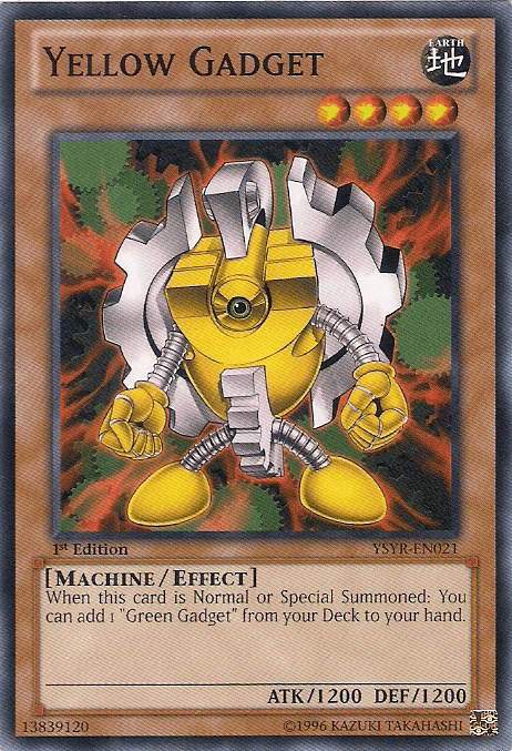 Yellow Gadget [YSYR-EN021] Common - Josh's Cards