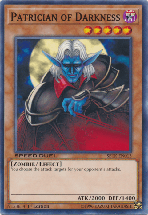 Patrician of Darkness [SBTK-EN013] Common - Josh's Cards