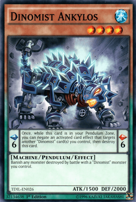 Dinomist Ankylos [TDIL-EN026] Common - Josh's Cards